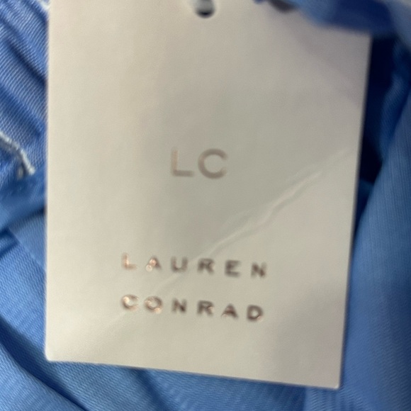 NWT Lauren Conrad Blue Striped Women's Pants - Picture 9 of 11